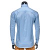 Šviesiai mėlyni vyriški marškiniai K322