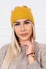 Medaus spalvos moteriška kepurė
