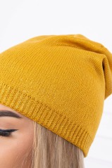 Medaus spalvos moteriška kepurė KES-18605-K143
