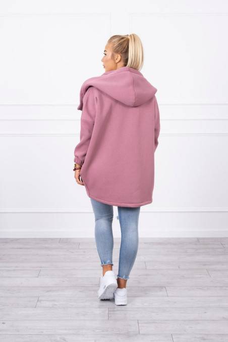 Rožinis stilingas džemperis KES-18285-9110