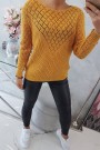 Medaus spalvos megztinis