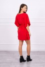 Raudona elegantiška suknelė