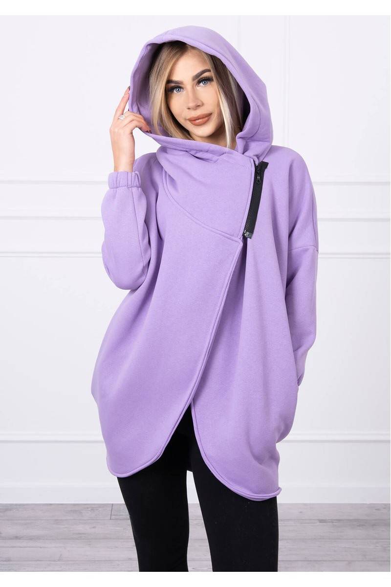 Violetinis stilingas džemperis