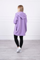 Violetinis stilingas džemperis