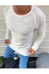 Vyriškas megztinis kremo palvos DS-wx1600