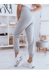 STIVEL moteriškos sportinės kelnės šviesiai pilkos spalvos Dstreet 