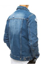 Vyriška džinsinė mėlyna striukė Dstreet DS-tx3618