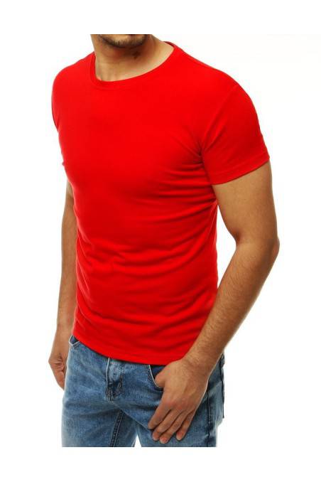 Raudoni vyriški marškinėliai Dstreet DS-rx4189