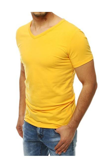 Geltoni vyriški marškinėliai Dstreet DS-rx4115