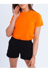 Moteriški marškinėliai MAYLA II oranžiniai Dstreet 
