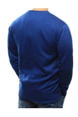 Paprasti mėlyni vyriški megztiniai Dstreet 
