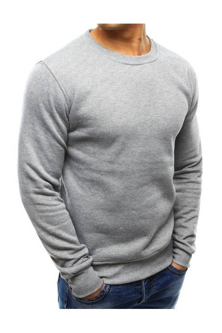 Lygus pilkas vyriškas megztinis 