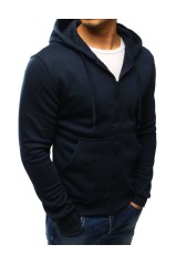 Vyriškas tamsiai mėlynas džemperis DS-bx2195