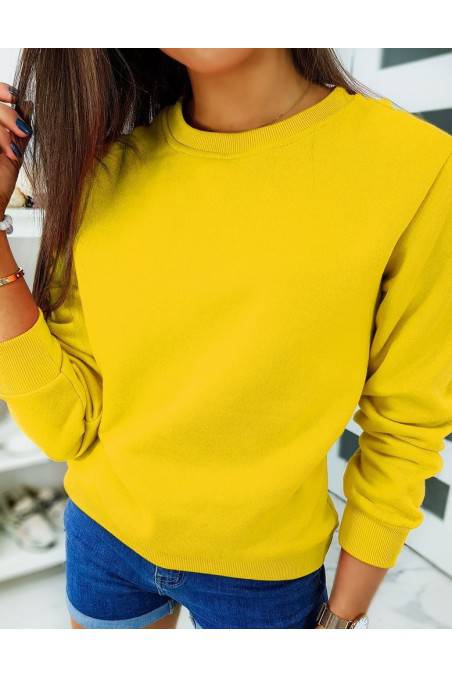 FASHION II moteriškas džemperis geltonas Dstreet 