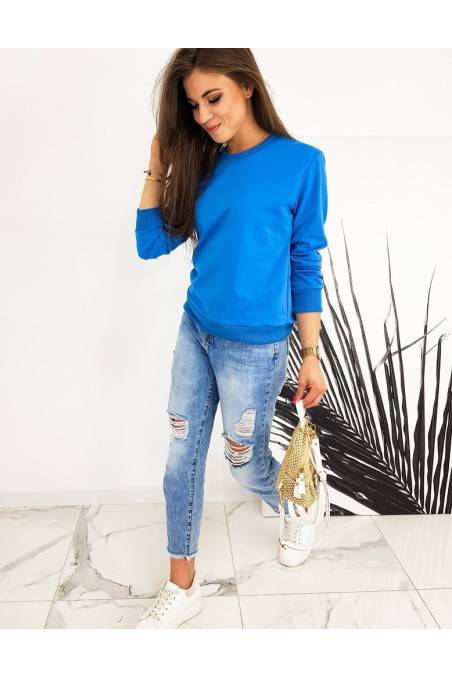 CARDIO moteriškas džemperis šviesiai mėlynas 