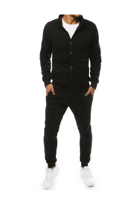 Juodas vyriškas sportinis kostiumas Dstreet DS-ax0229