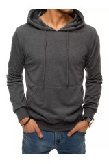 Dstreet tamsiai pilkas vyriškas džemperis DS-bx4968