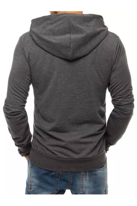 Dstreet tamsiai pilkas vyriškas džemperis DS-bx4968