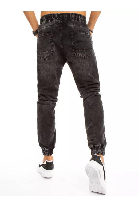 Vyriškos juodos džinsinės kelnės Dstreet DS-ux3226