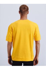 Geltoni vyriški marškinėliai Dstreet DS-rx4633