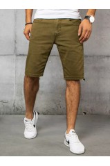 Žalios spalvos vyriški džinsiniai šortai Dstreet DS-sx1575