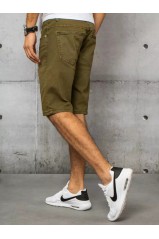Žalios spalvos vyriški džinsiniai šortai Dstreet DS-sx1575