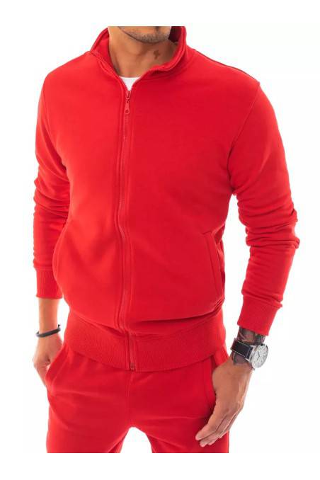 Raudonas vyriškas raudoni džemperis Dstreet 