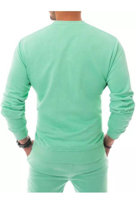 Šviesiai žalios spalvos vyriškas megztinis Dstreet 
