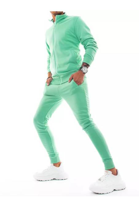 Šviesiai žalios spalvos vyriškas sportinis kostiumas Dstreet 