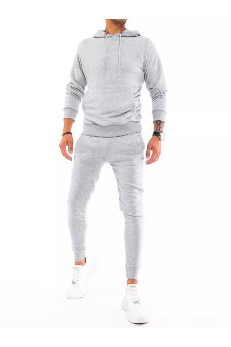 Šviesiai pilkas vyriškas sportinis kostiumas Dstreet DS-ax0438