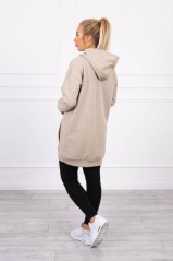 Smėlio spalvos moteriškas džemperis KES-20385-9147