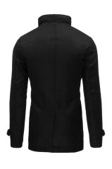 Vyriškas juodas paltas Dstreet DS-cx0435
