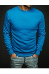 Mėlynas vyriškas megztinis