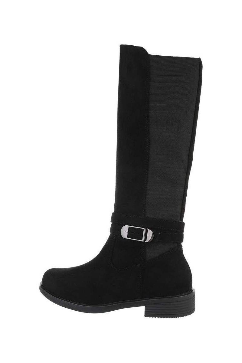 Moteriški lygiapadžiai juodi batai GR-GG-349