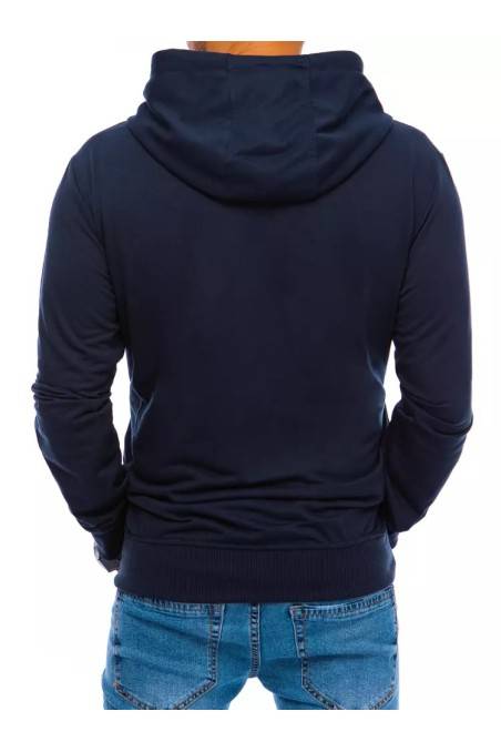 Tamsiai mėlynas vyriškas džemperis