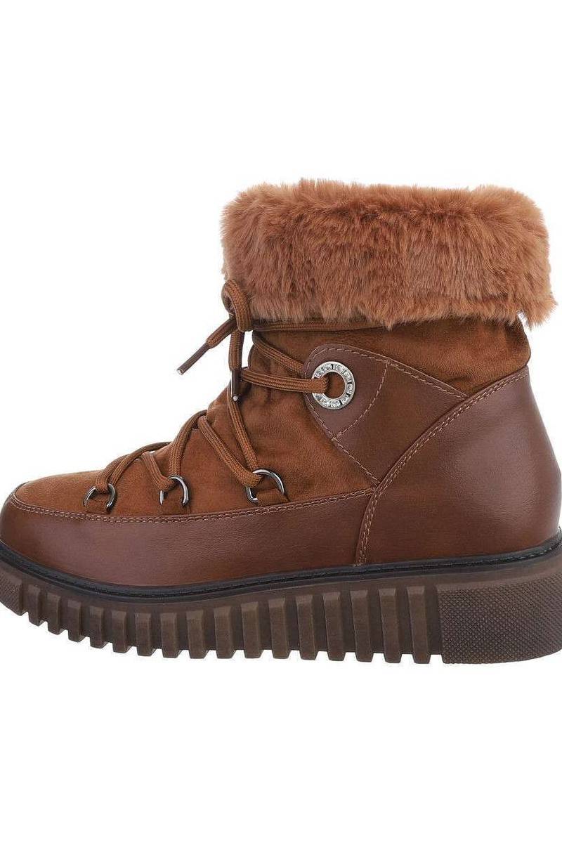 Sniego batai moterims kupranugaryje BA-3952-camel