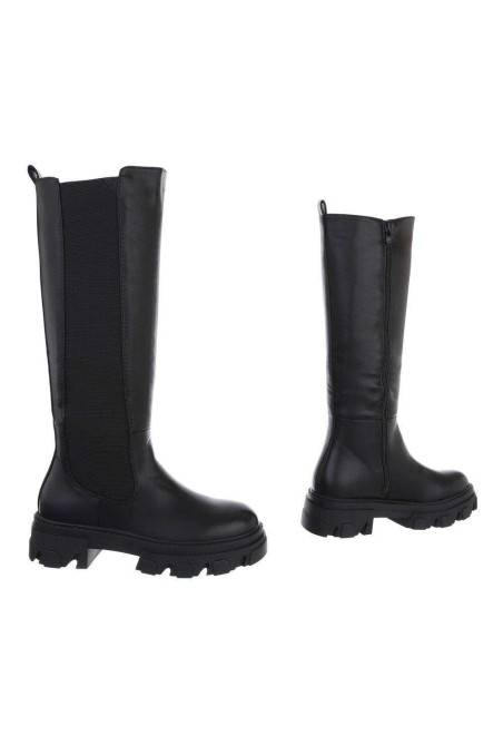 Platforminiai batai moterims juodos spalvos BA-3975-black