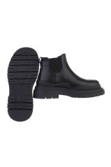 Platforminiai juodi moteriški batai BA-3135-black