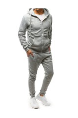 Šviesiai pilkas vyriškas sportinis kostiumas Dstreet DS-ax0381