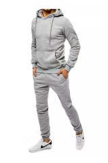 Šviesiai pilkas vyriškas sportinis kostiumas Dstreet DS-ax0384