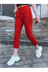 MADMAX moteriškos raudonos sportinės kelnės