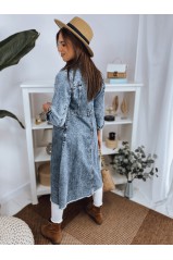 Moteriškas švarkas/džinsinis paltas IVA mėlynas Dstreet