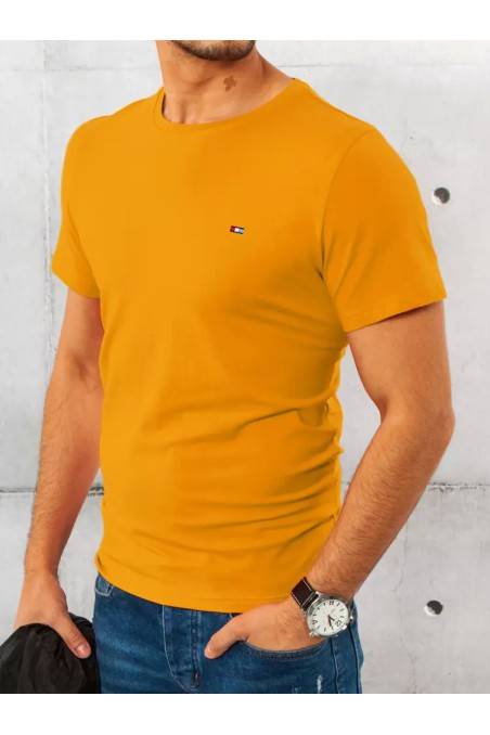 Dstreet medaus spalvos vyriški marškinėliai