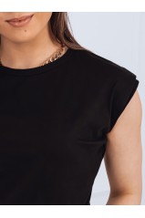 SARIS moteriški marškinėliai juodi Dstreet