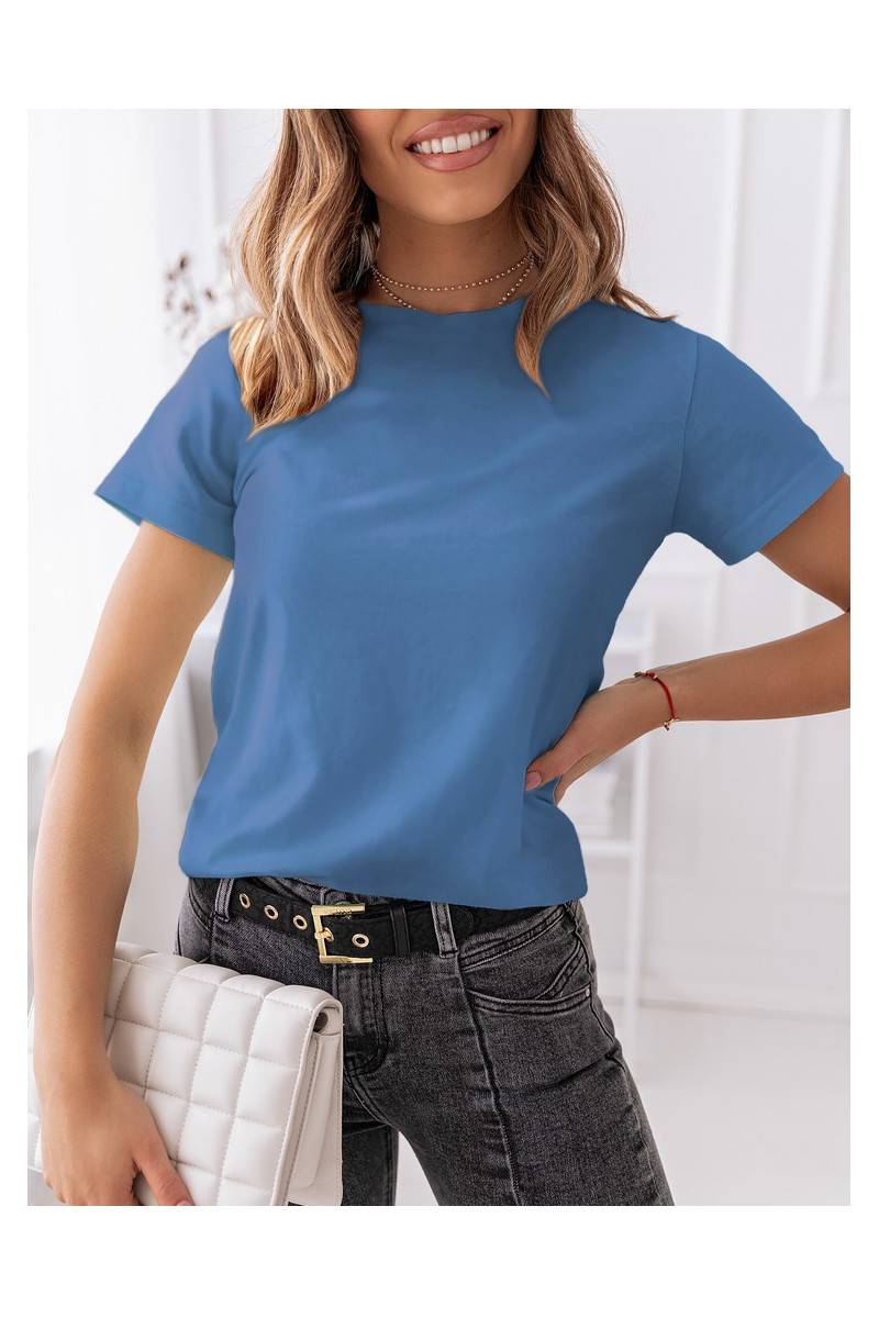 MAYLA II moteriški marškinėliai mėlyni Dstreet