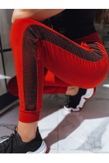 LORENA moteriškos raudonos sportinės kelnės