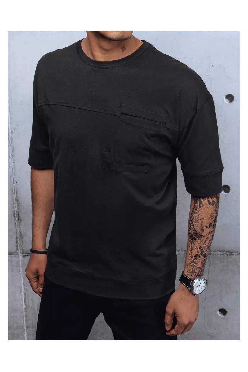 Vyriški marškinėliai juodi Dstreet