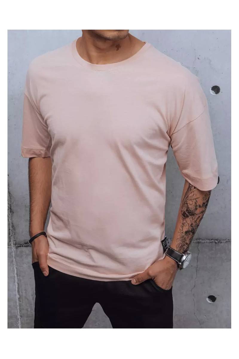 Vyriški rožiniai marškinėliai Dstreet
