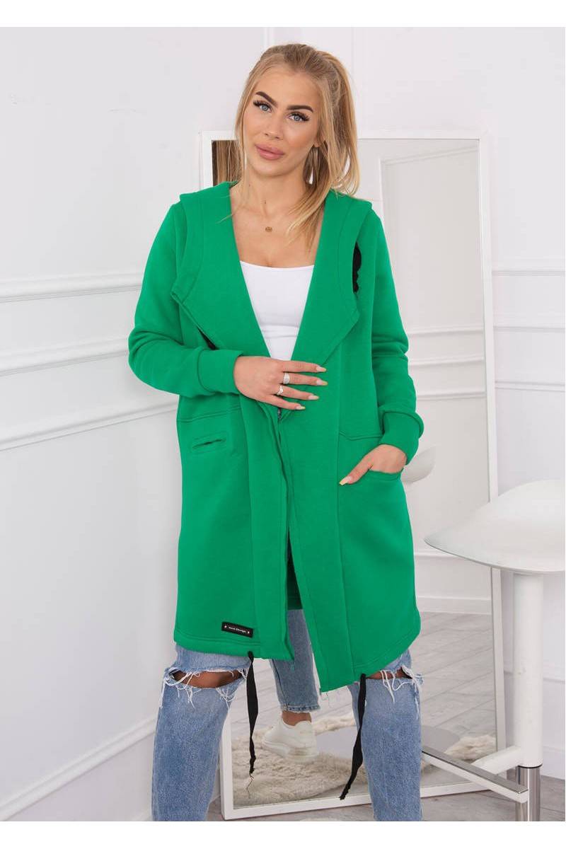 Žalias moteriškas džemperis KES-21622-69413