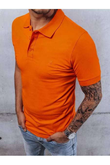 Oranžiniai polo marškinėliai Dstreet